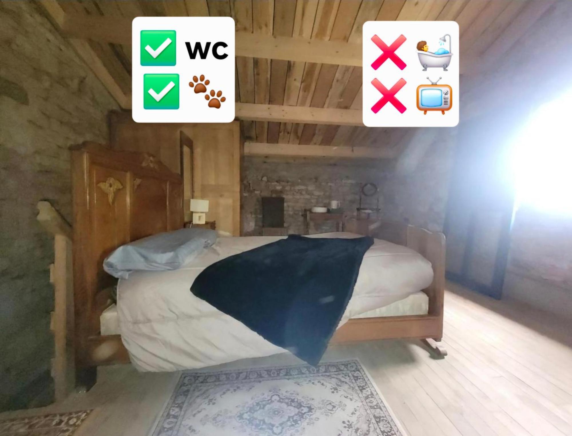 Nuit Insolite, Chambre Au Dessus D'Une Etable La Chapelle-Themer Bagian luar foto